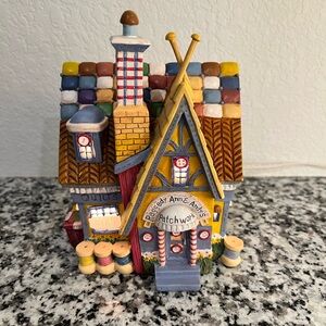 Dept 56 Storybook Collection Raggedy Ann & Andy “Patchwork Home” 2001